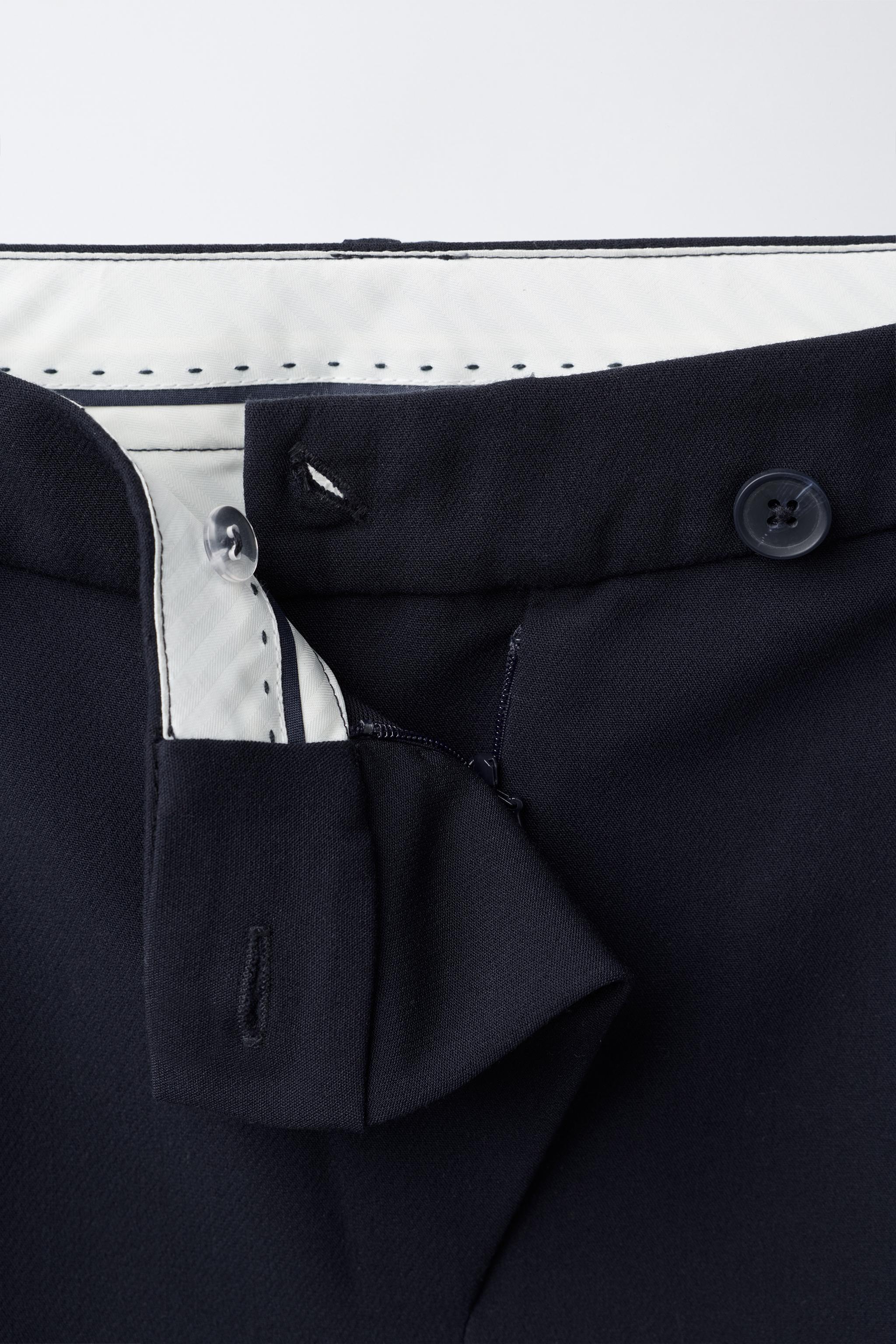 PANTALON TAILLEUR BARREL TAILLE CROISÉE
